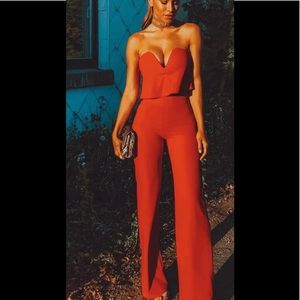 Strapless Jumpsuit - Lulus